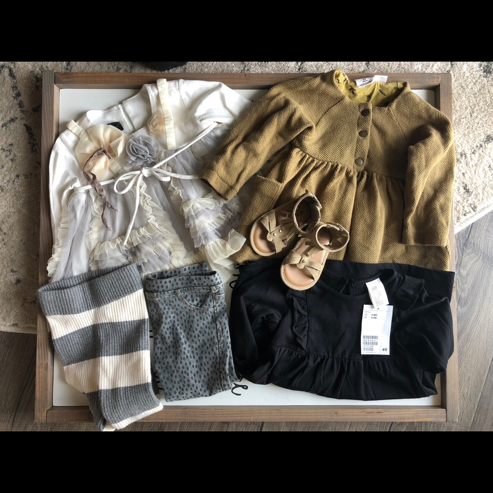 Zara baby girl 6 pc set- Super Cute!! 6-9 months